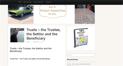 Desktop Screenshot of howtoprotectassets.com